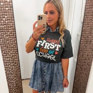 Happy First Day of School Shirt